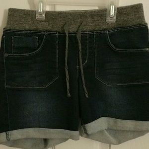 Girls Knit Waist Shorts